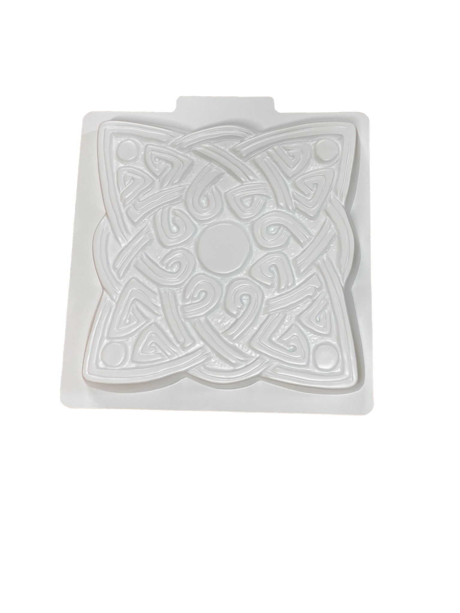 Celtic Square Stepping Stone Mold Garden Molds