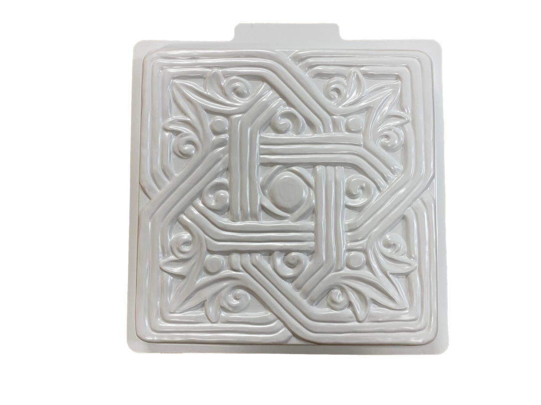 Gothic Square Stepping Stone Mold Garden Molds