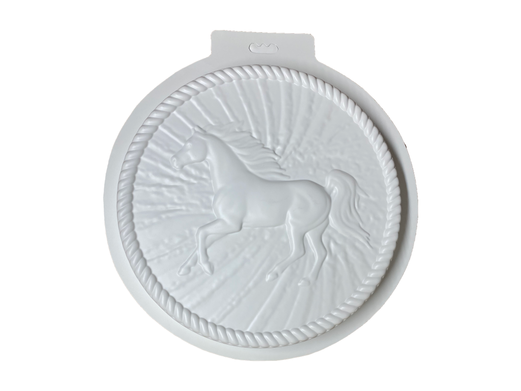 Jasper Running Horse Stepping Stone Mold Garden Molds