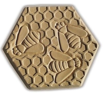 Bumble Bee Stepping Stone Plaster or Concrete Mold 1060 Moldcreations 