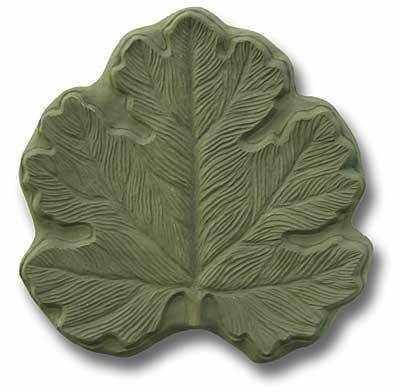 Fern Leaf concrete plaster cement stepping stone mold 