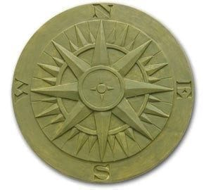 Compass Rose Stepping Stone Mold