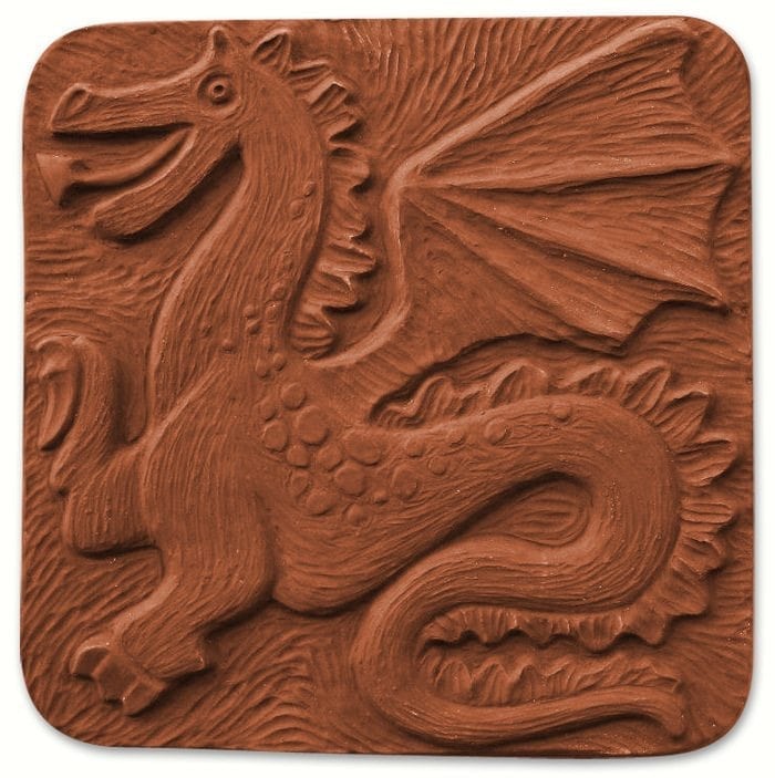 Dragon Stepping Stone Mold - Garden Molds