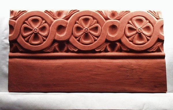 Braided Flowers Edging Stone Mold