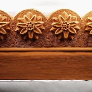 Scalloped Flower Edging Stone Mold