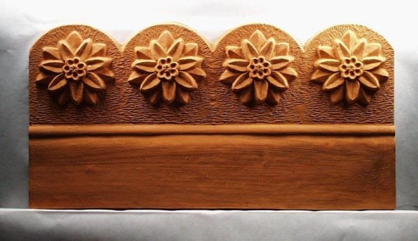 Scalloped Flower Edging Stone Mold