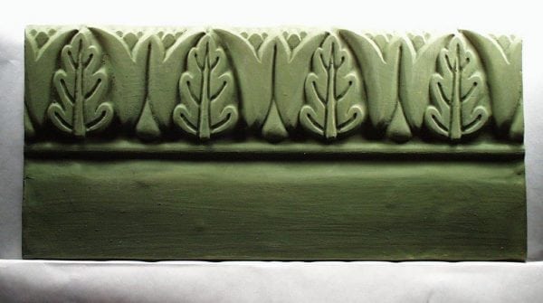 Tulip and Leaf Edging Stone Mold