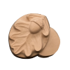 Acorn and Oak Leaf Planter Feet Mold