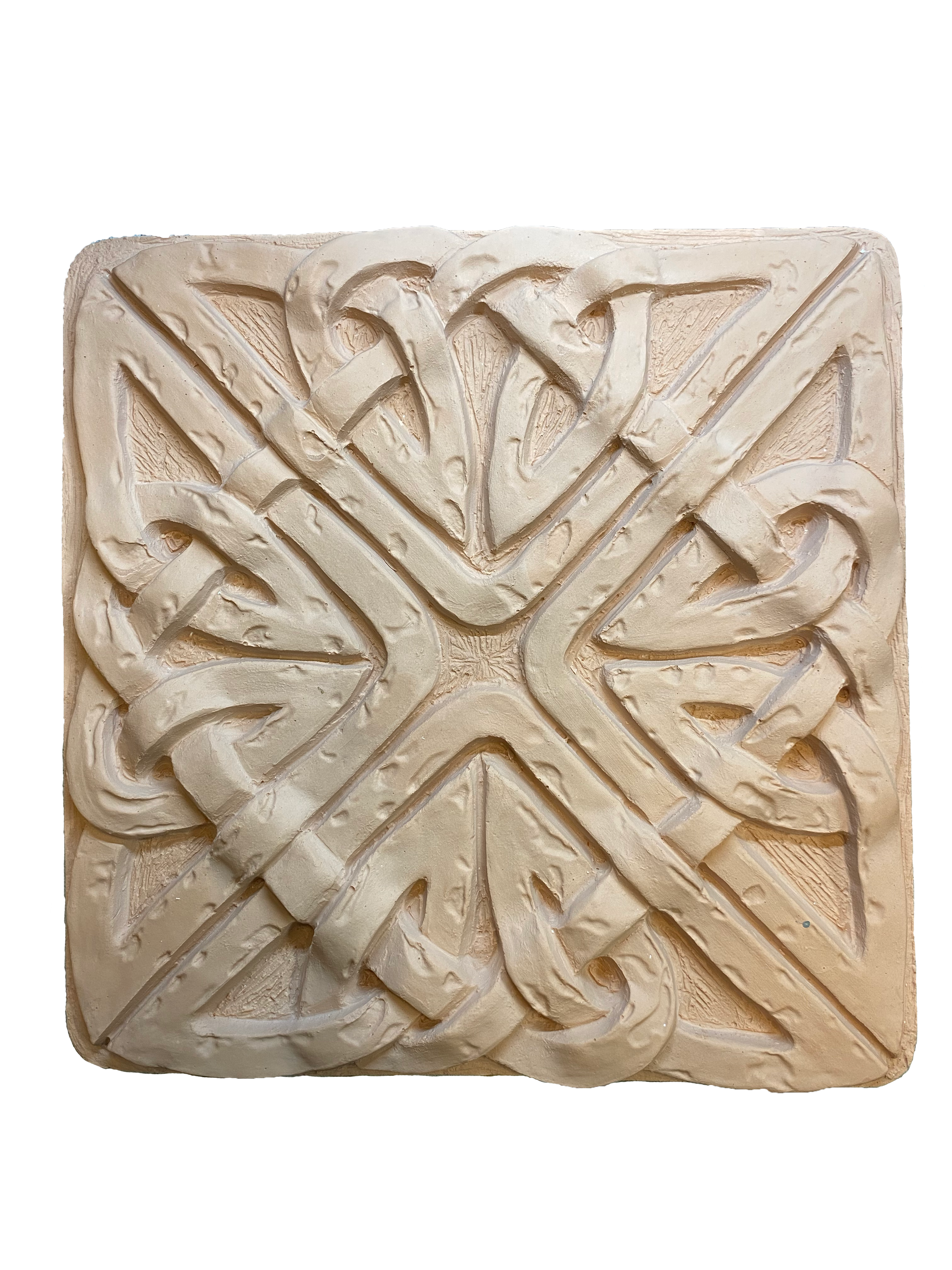 Celtic knot stepping stone plastic garden casting reusable mould 