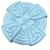 Celtic Cross Stepping Stone Mold