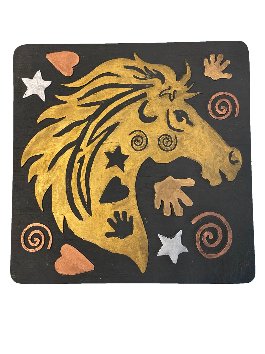 Magic Horse Stepping Stone Mold Garden Molds