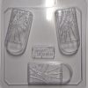 Rectangle Dragonfly Planter Feet Mold - Image 2