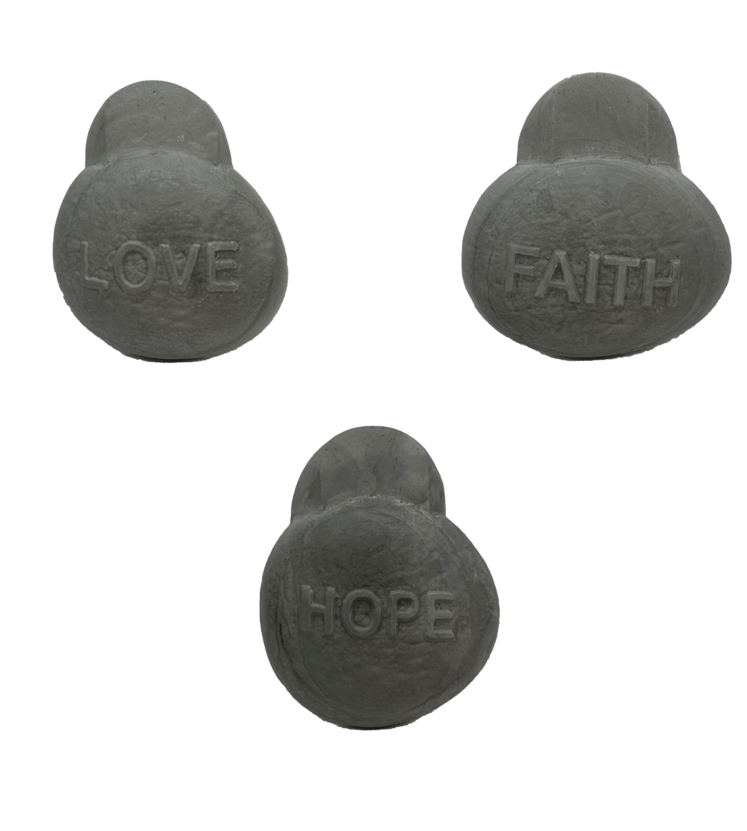 Inspirational Stones Planter Feet Mold Garden Molds